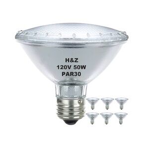 H&Z® Pack of 6
Par30 Halogen Light Bulb
3000K Warm White